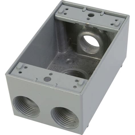 weatherproof single gang junction box|electrical junction box.